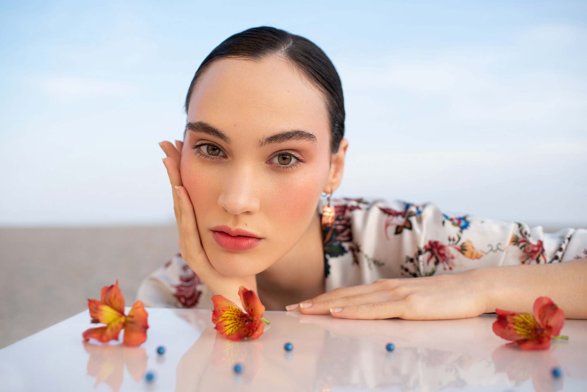 Airy Bloom classic fashion editorial frame 06