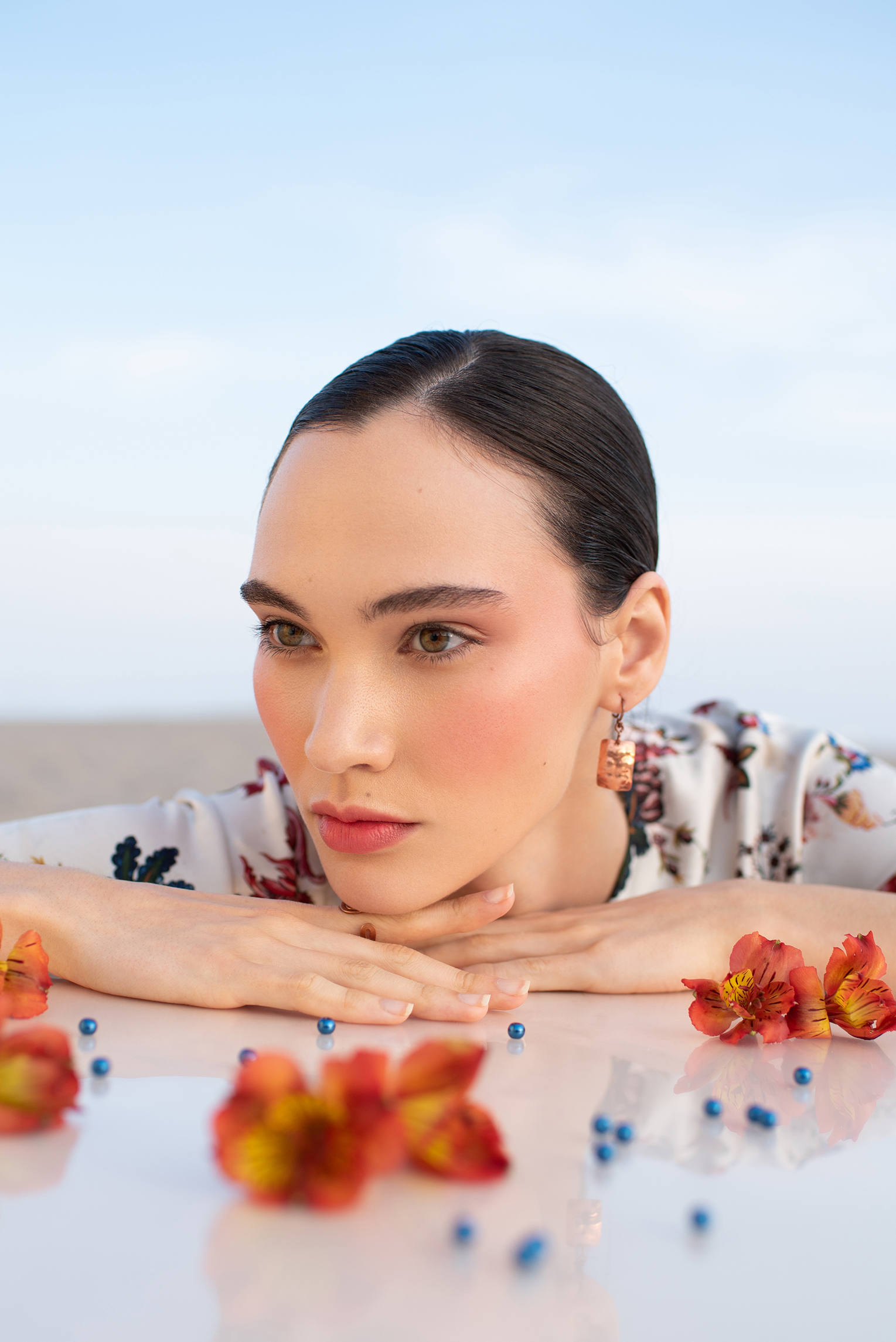 Airy Bloom classic fashion editorial frame 07