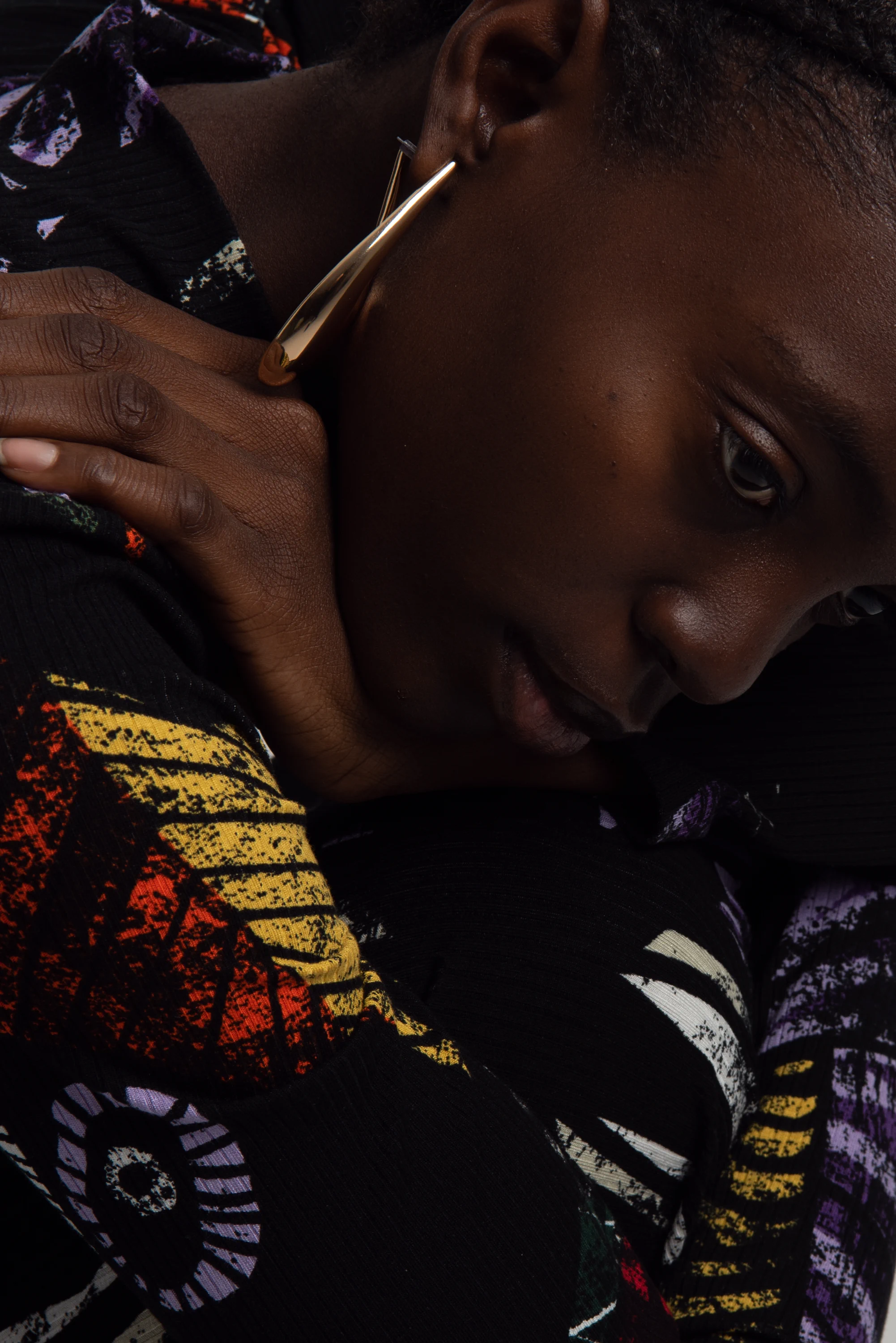 Blessing classic fashion editorial photograph cover