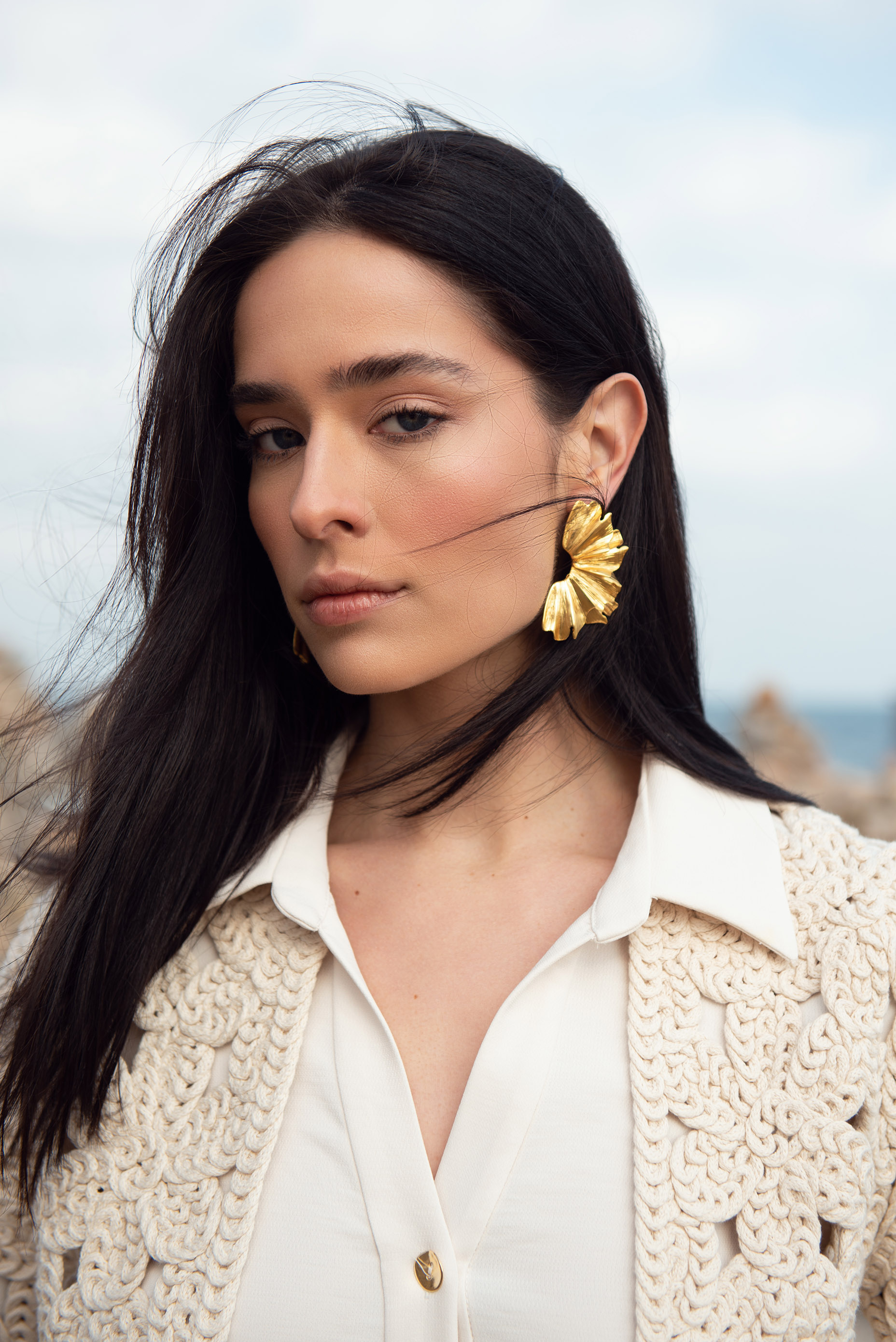 Dana Fesenko classic fashion editorial photograph cover