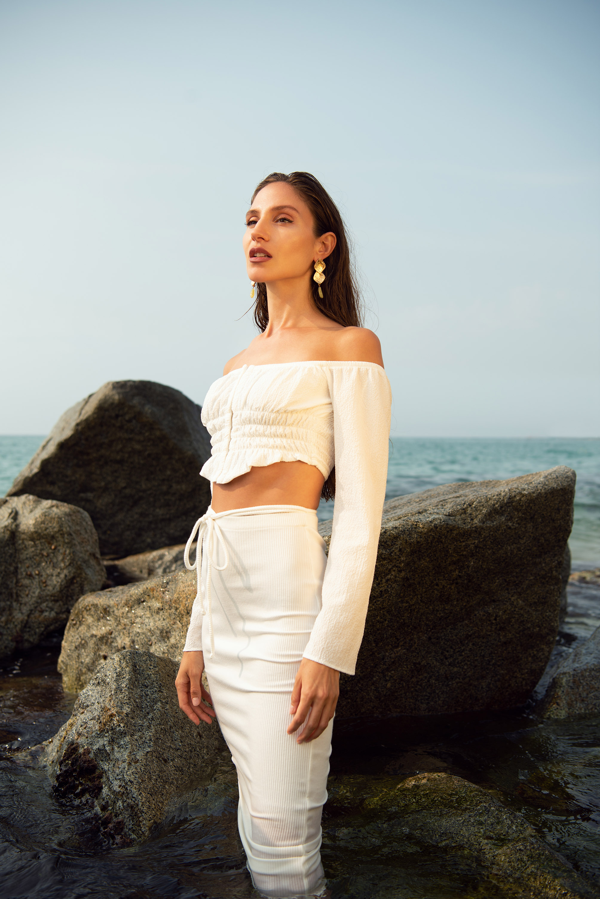 Moira classic fashion editorial photograph cover