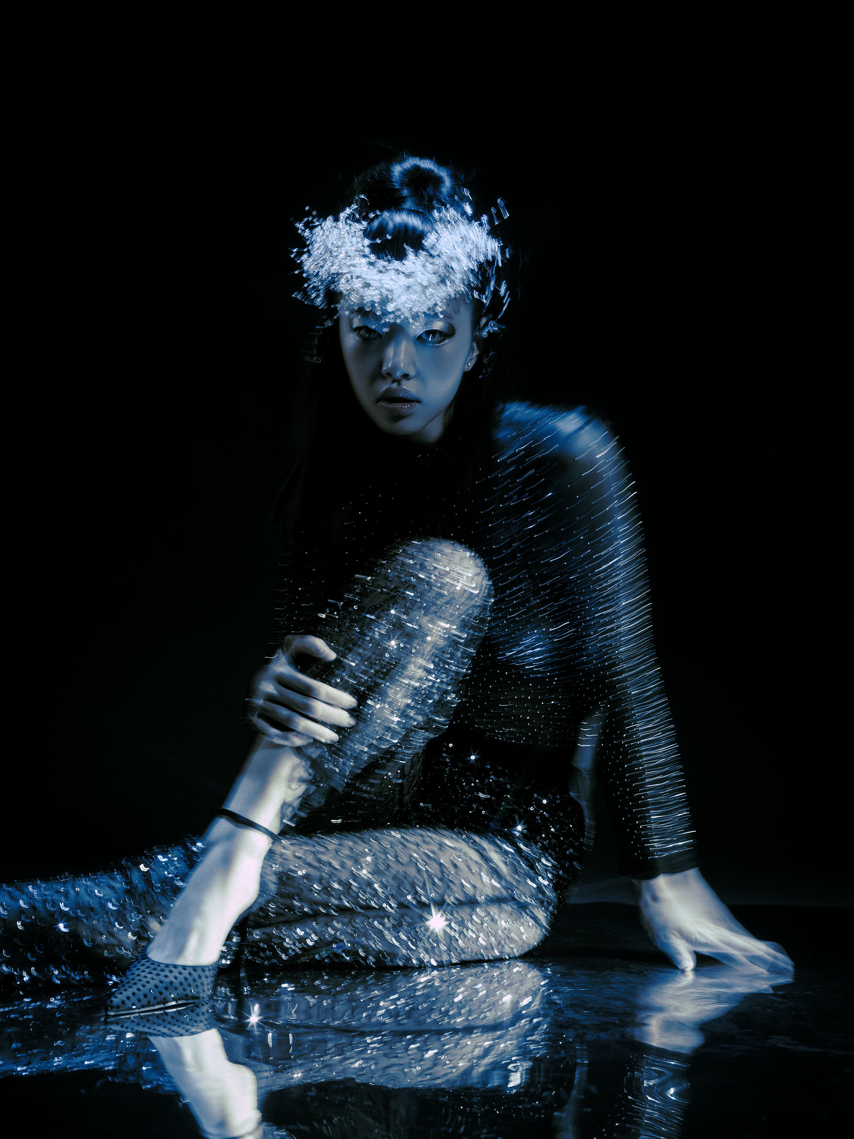 Glittering Hibernation editorial fashion photography frame 03