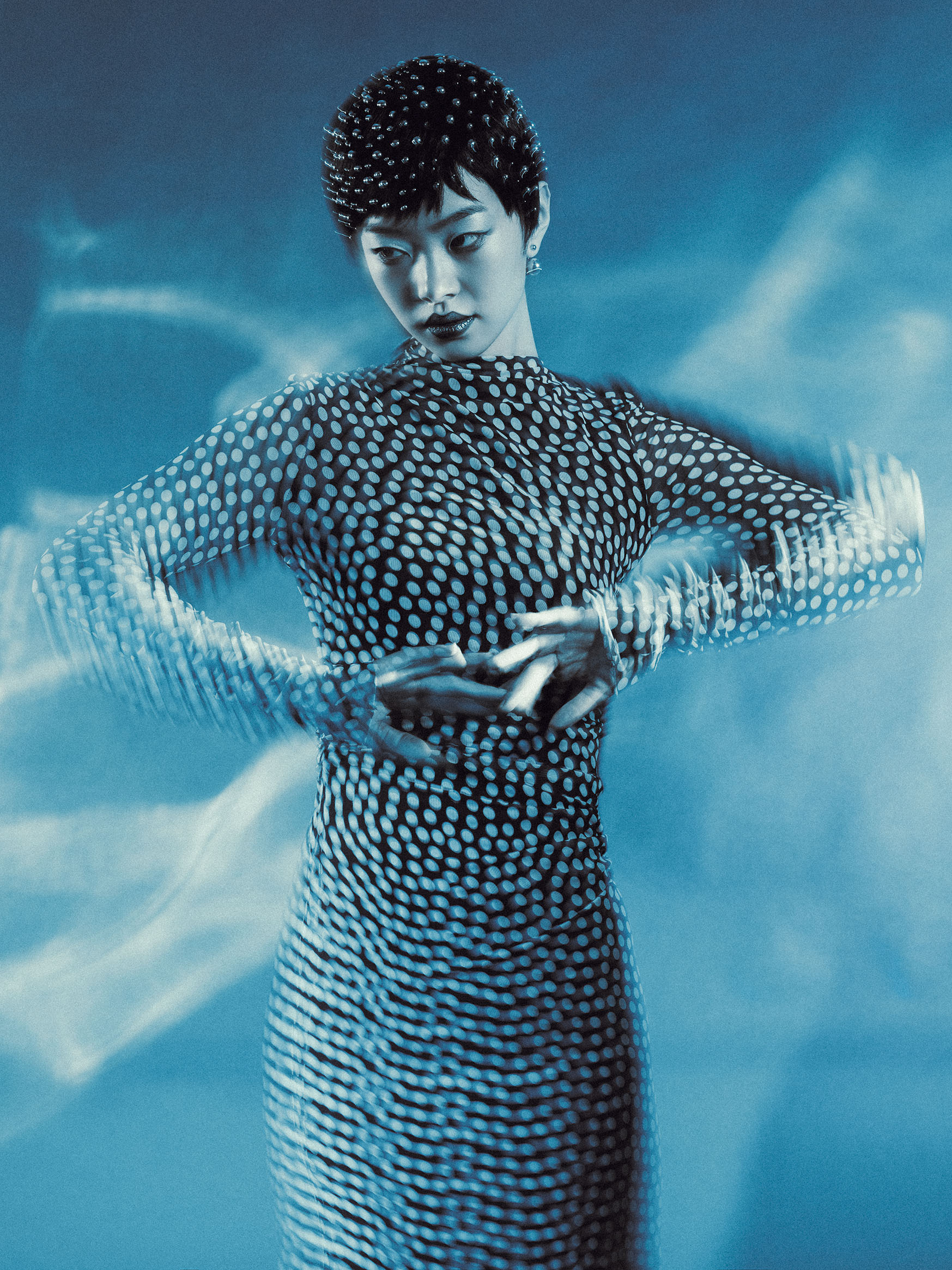 Glittering Hibernation editorial fashion photography frame 10