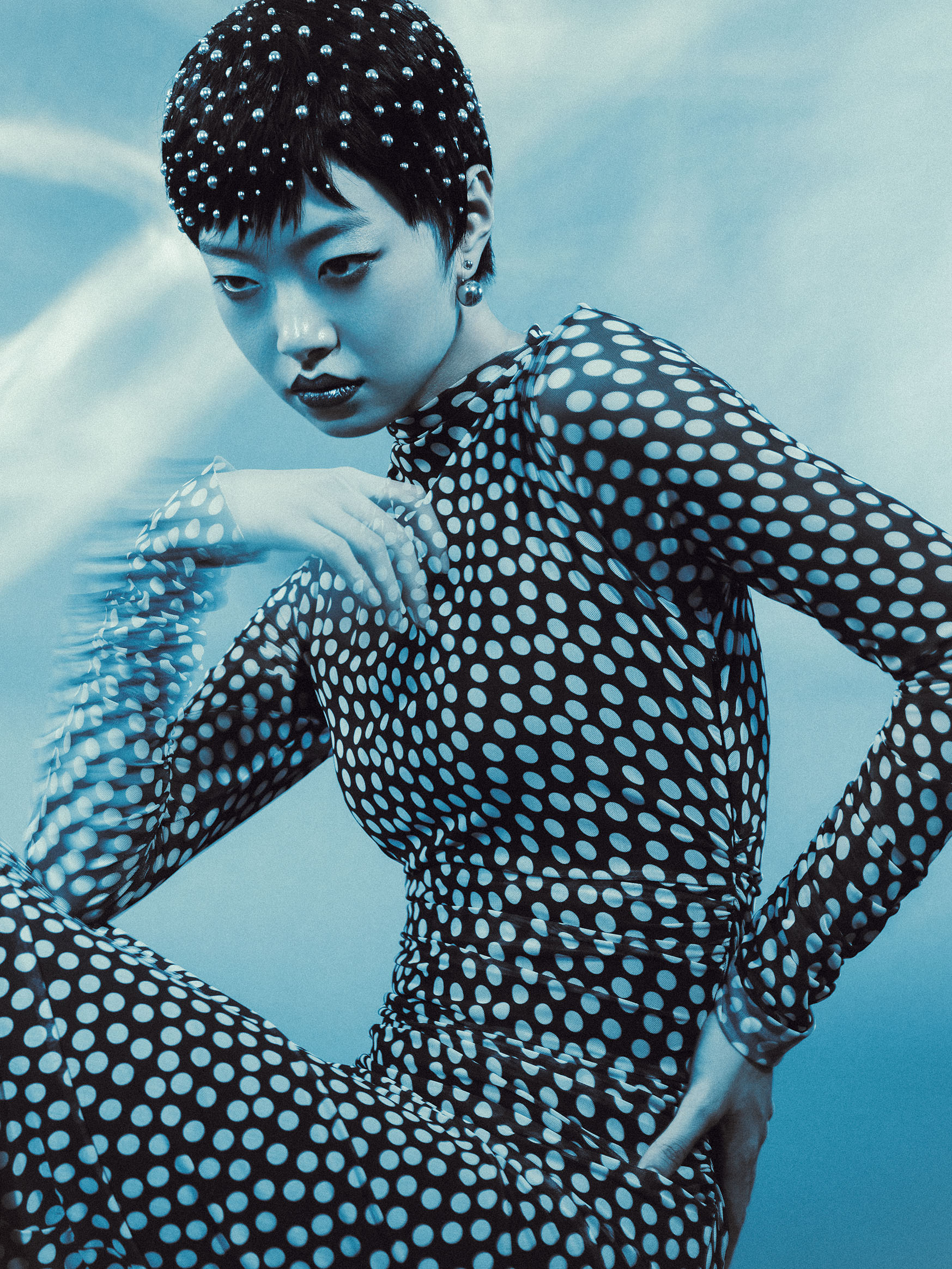 Glittering Hibernation editorial fashion photography frame 11
